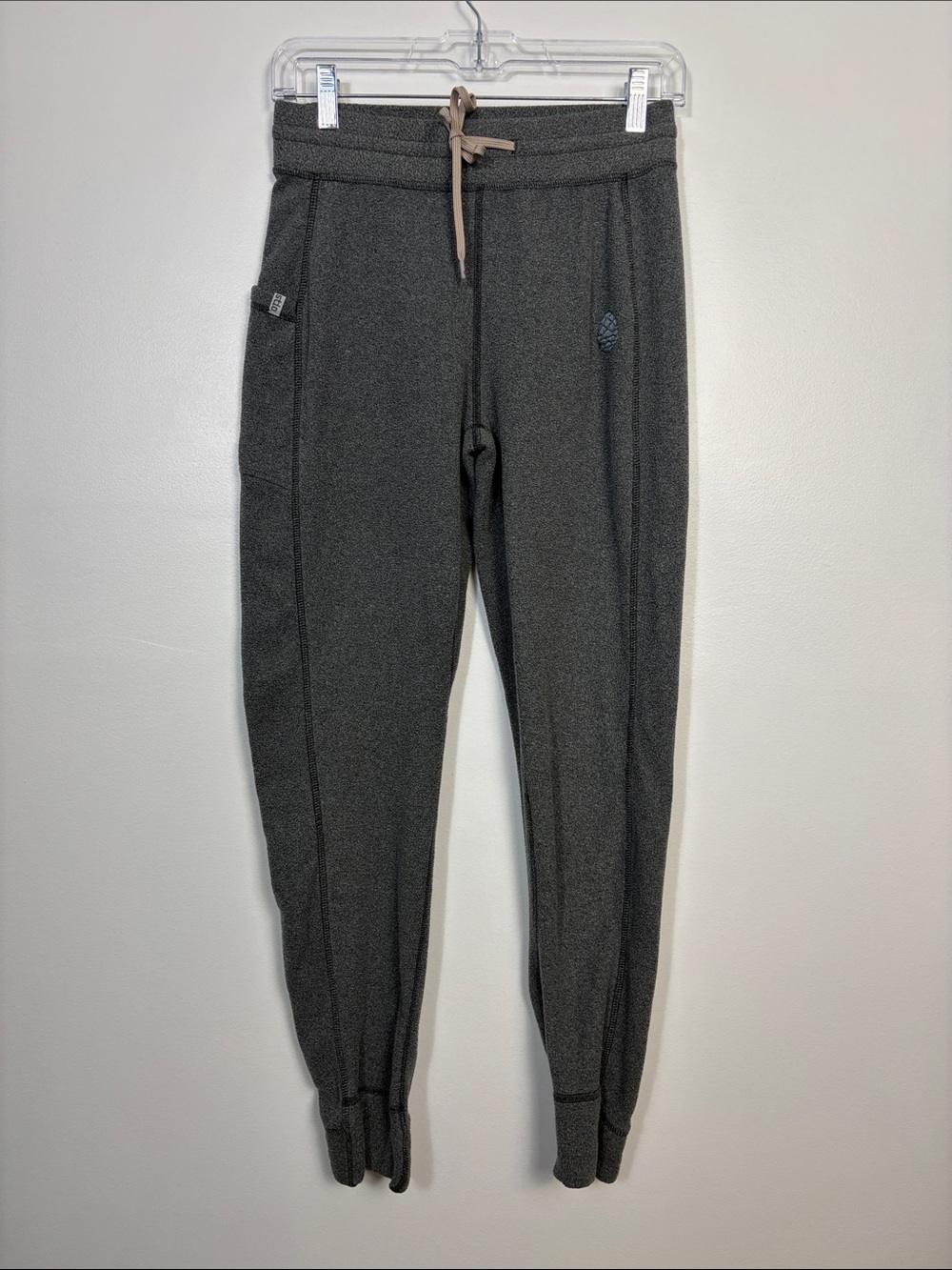 Stio Turpin Fleece Gray Jogger Pants Women’s Size Small Microfleece Hiking